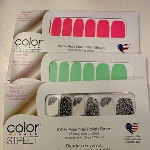 Color Street BUNDLE sale! Shockwave, Kilowatt, Bandana Republic